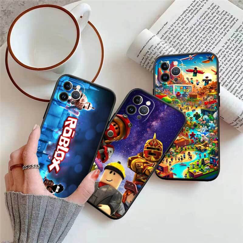 R-Robloxs Phone Case for Samsung S20 S21 S21S S22 S23 S24 FE Ultra Plus Lite F06 F16 M06 M16 M56 A07 A17 A36 A37 A55 A57