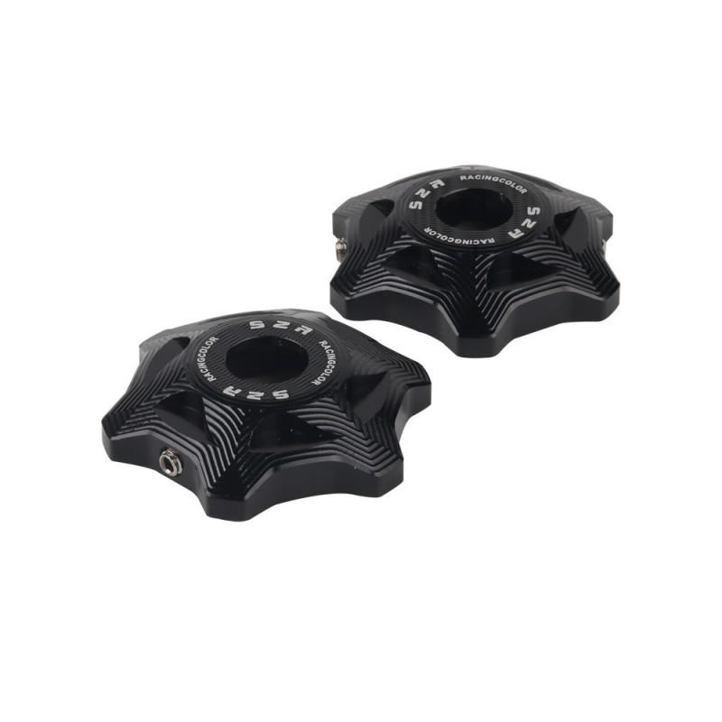 Aftermarket Front Fork Cap Cover CFMOTO 250SR 250NK Motorcycle Suspension Top Titanium Finish