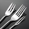 Qian Xing 410 Stainless Steel Western Cutlery Fork - 10-Piece Set