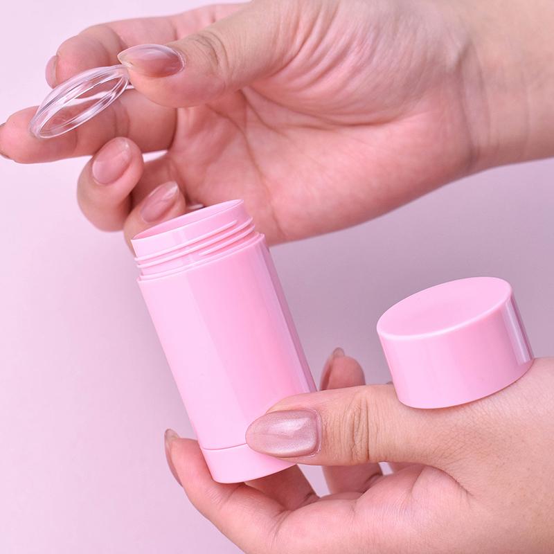 30G Empty Deodorant Containers Refillable Plastic Twist-Up Bottle For Diy Natural Crystal Deodorant Stick Cosmetics Tube