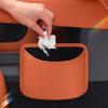 Multi-Purpose Universal Car Seat Back Trash Can with Cup Holder Storage Box & Drink Holder for Door Seat Interior Organizer