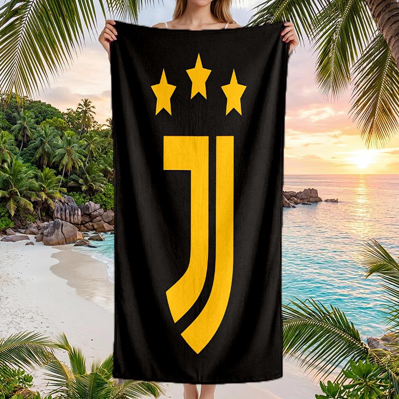 Telo da Spiaggia Juventus FC Morbido Microfibra Asciugatura Rapida Assorbente per Spiaggia Piscina Viaggio
