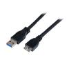 Sertificēts USB 3.0 A uz Micro B kabelis 2 m - M/M - SuperSpeed USB A uz USB Micro B vads - M/M - USB3CAUB1M