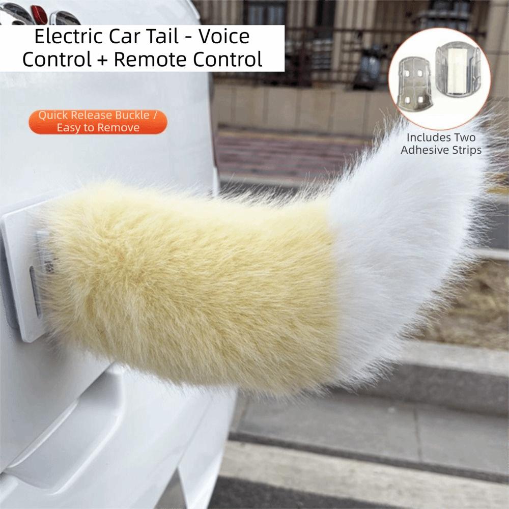 Telecomando Adesivo Coda Che Scodinzola Peluche Soffice Peluche Coda Che Scodinzola Decorazione Esterna Auto