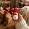 Finished Knitted Hand-Crocheted Snowman Handmade Snowman Doll Crocheted snowman  Holiday Decor