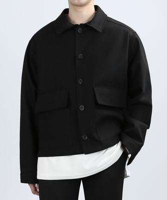 Veryvain Lid Crop Jacket (Black)