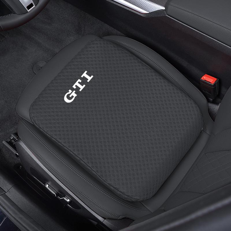 For Volkswagen Volkswagen Car Seats Cushion Ice Silk Pad Increase Seat Cushion Key For VW Amarok T-ROC T-Cross Passat Polo T5 Golf Tiguan Jetta zs8