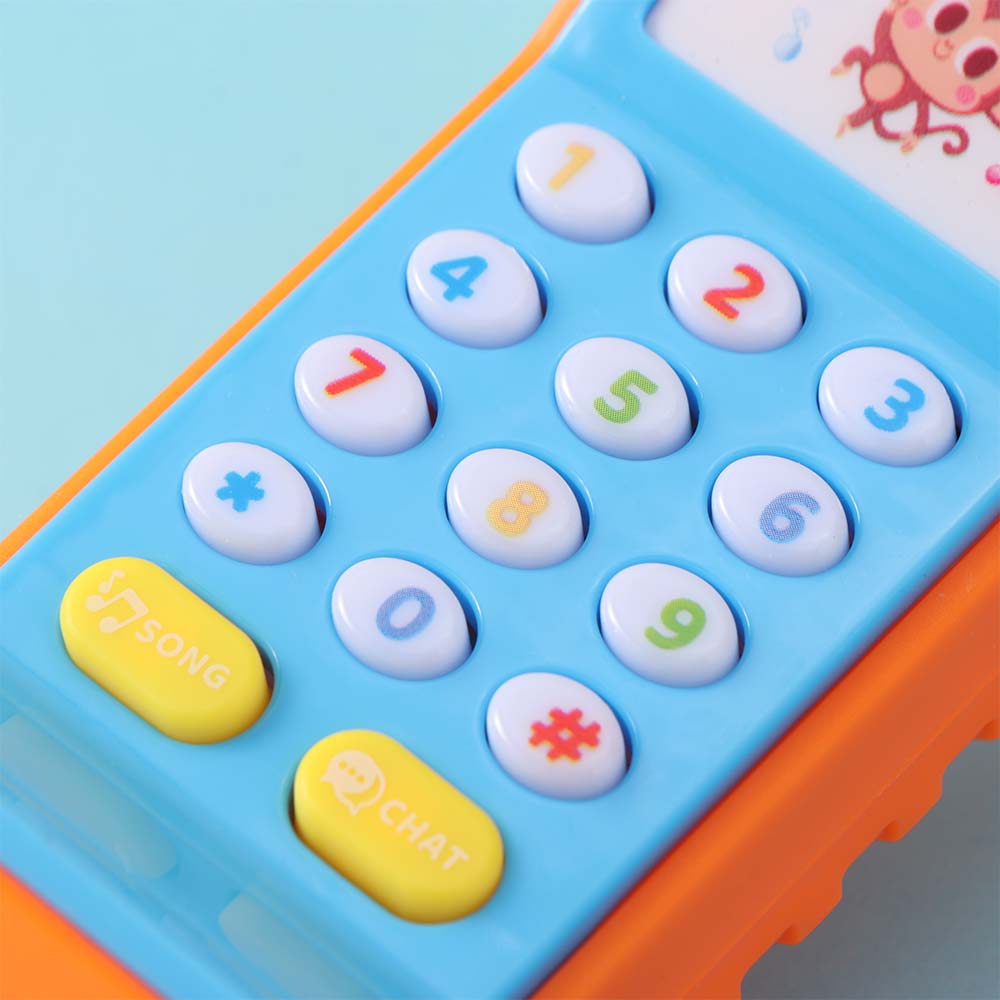Electronic Baby Phone Toys Musical Kids Learning Cellphone Mobile Phone Toy Educational