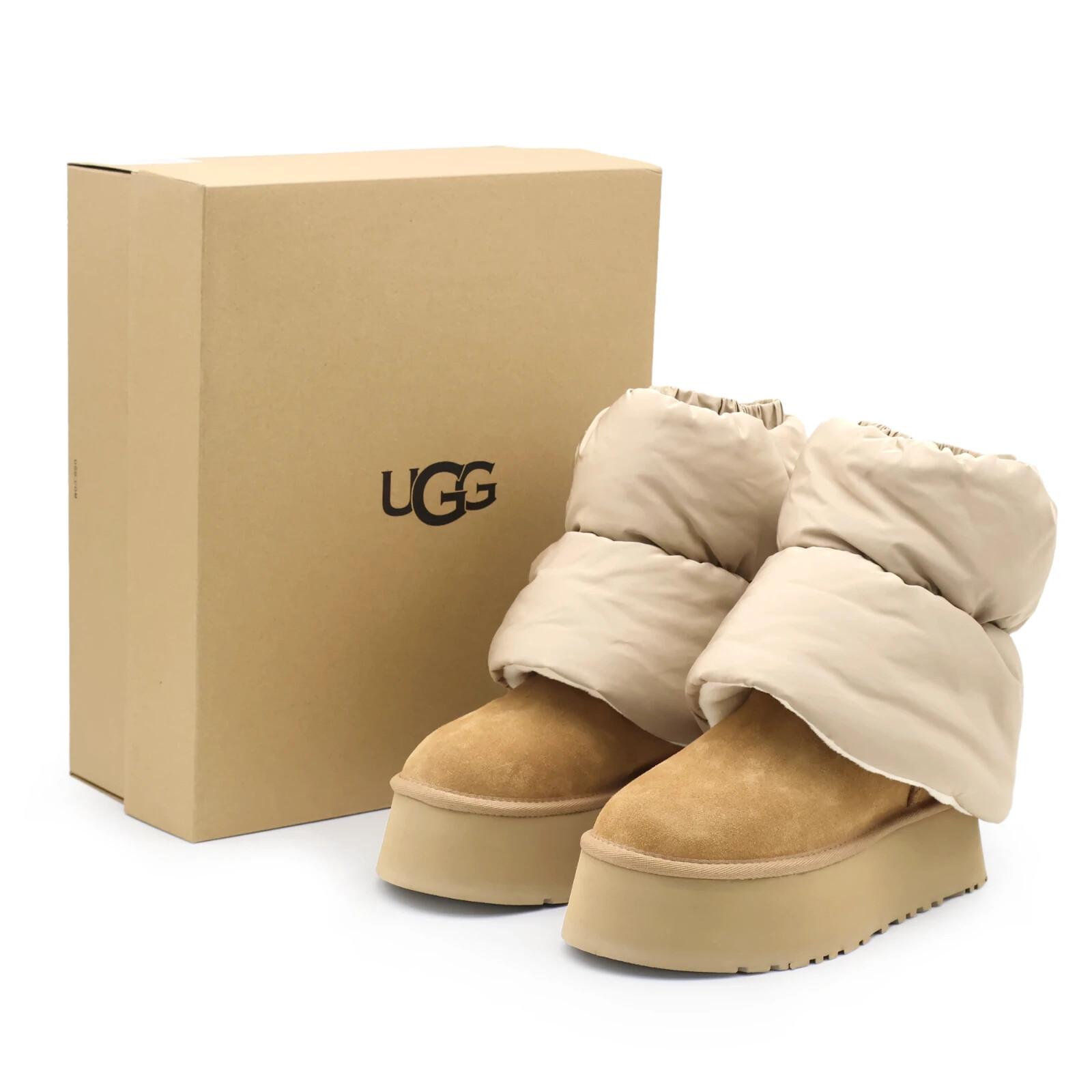 1158275-AHS UGG Women s Classic Mini Dipper Puffer Amphora Chestnut (Women s) 5W