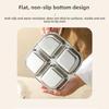 Leak Proof Stainless Steel  Lunch Box Reusable Student Meal Plate Food Container  Child School