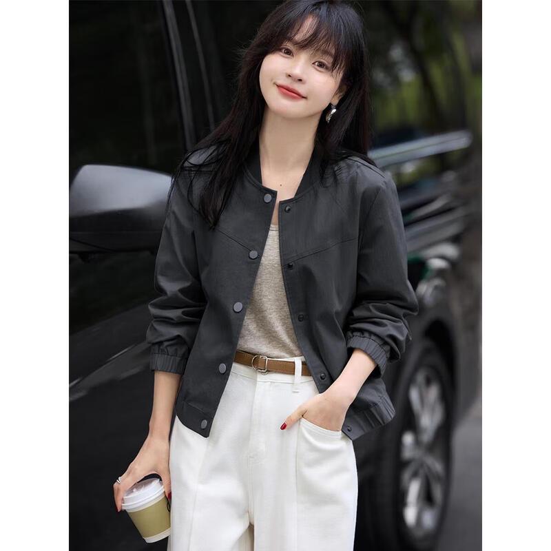 Women's Casual Baseball Jacket