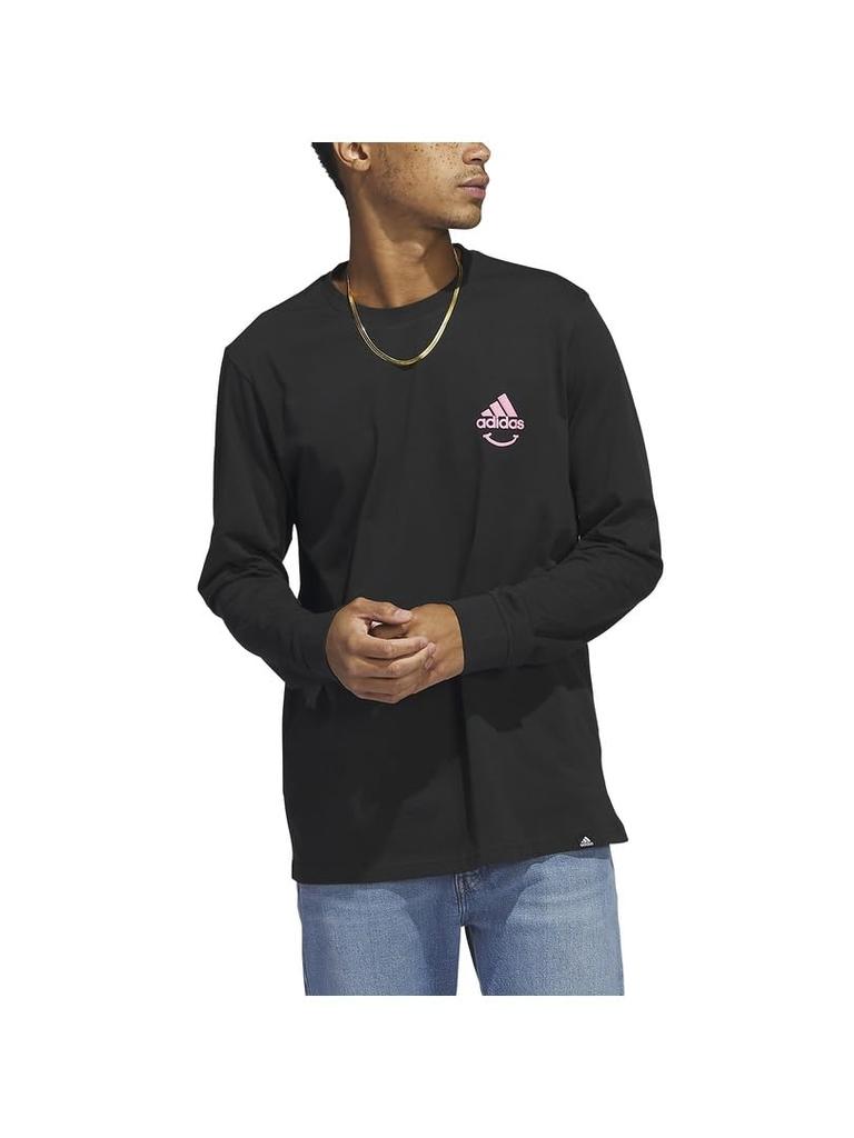Adidas Long Sleeve Change Through Sports Graphic ECU43 Black L T-Shirt Men's (HT0989)