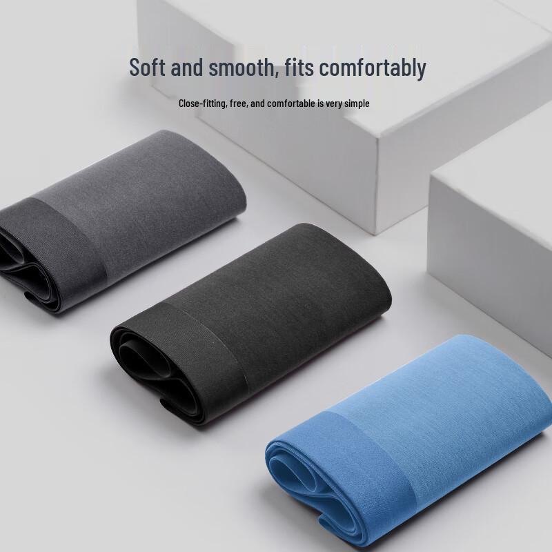 AUN Naadloze Modal Boxer Briefs voor Mannen