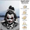1pc Joker Clown Flannel Throw Blanket Lightweight Soft Warm All Season Blanket for Sofa, Bed, Travel, Camping L1024224