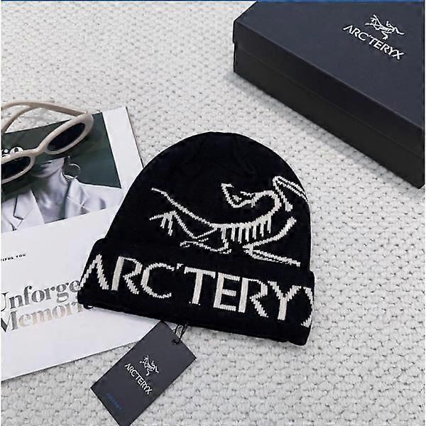Arc'teryx Bird Word Toque Black Void Wool Beanie Unisex Warm Winter Black