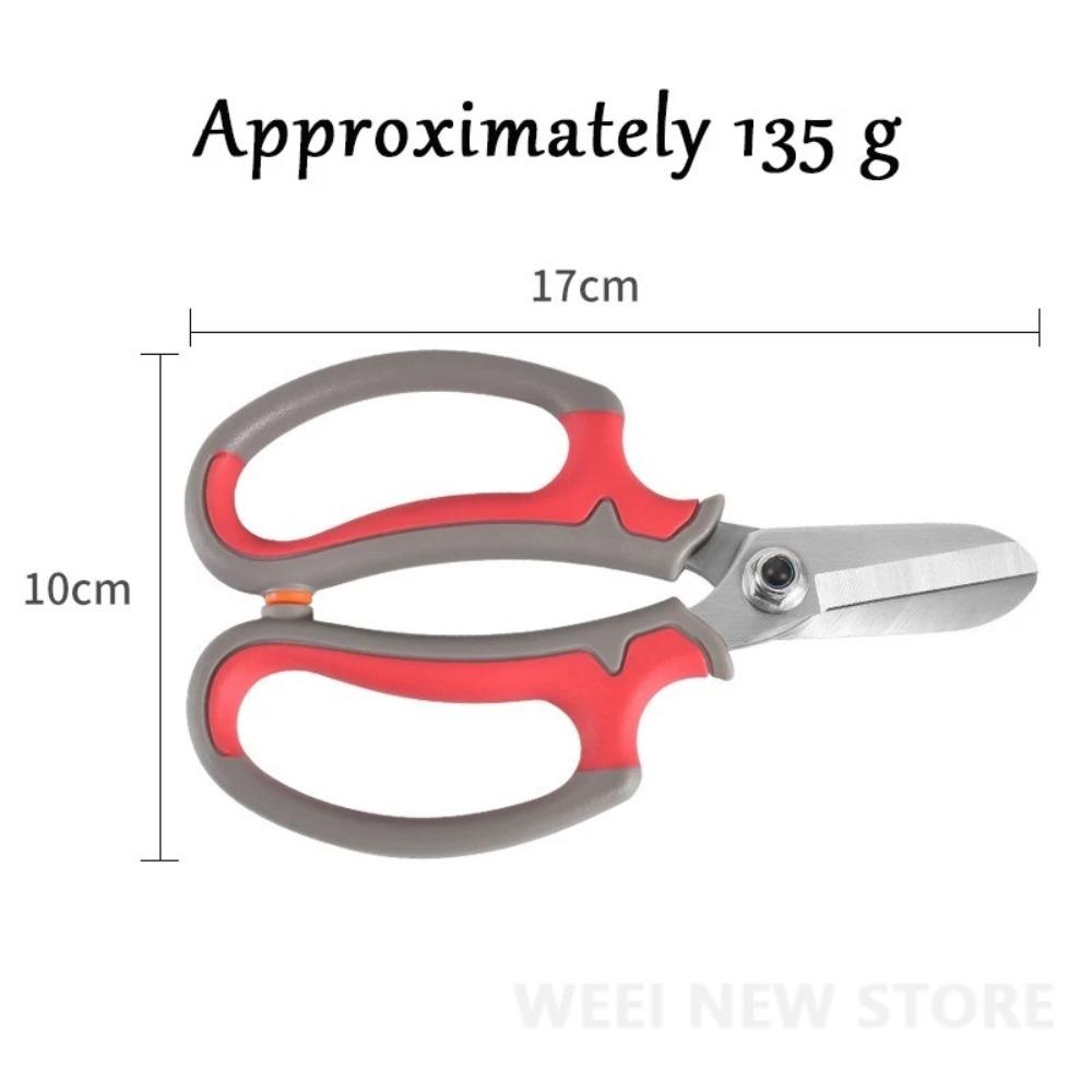 New Flower Shop Pruning Shears Stainless Steel Household Garden Gardening Flower Tools Scissors Strong Branch Pruning Scissors