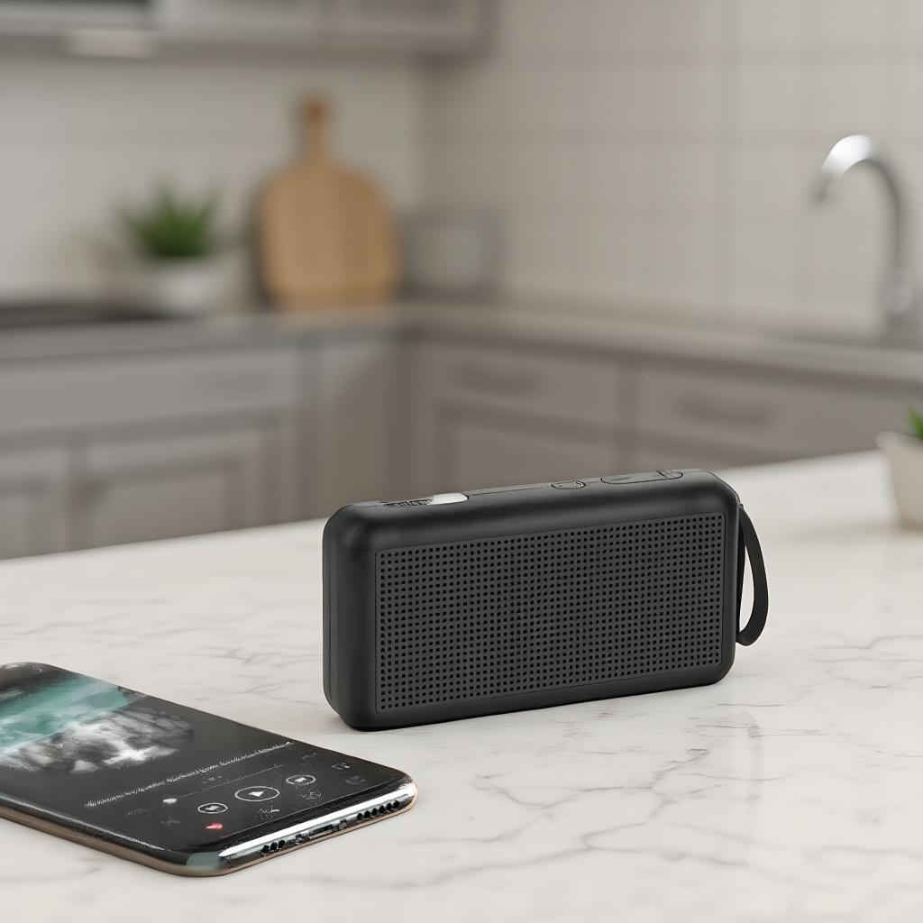 Portable Bluetooth Speaker with Dual Drivers and Subwoofer for Rich Sound, Dustproof Design & Easy Connectivity