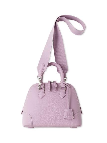 Wide Shoulder Medium Boston Bag 09WGB261501 LAV F [Mila Owen] Women s