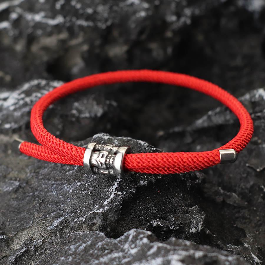 Simple Fashion Stainless Steel Adjustable Hand Rope Silver Color Jewelry Men and Women Hand Jewelry Gift Party Jewelry