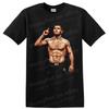 T-shirt Ritratto Combattente MMA Khabib Nurmagomedov Maglietta Fan Sport da Combattimento Regalo Artistico