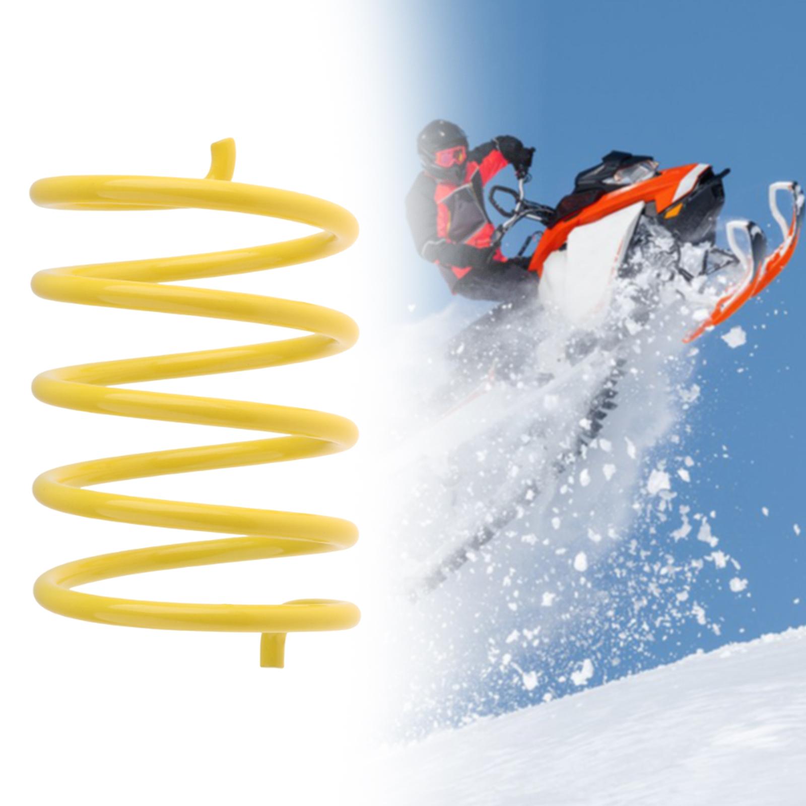 

Primary Drive Clutch Spring Yellow Steel Replacement High Strength Snowmobile Clutch Part for Arctic Cat 0148-227 жёлтый