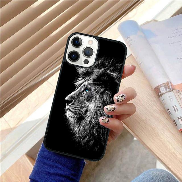 Lion Tiger Animal Cool Coque Shell For iPhone 17 Air 15 16 14 13 12 Pro Max 11 Pro Max Plus Phone Case Cover