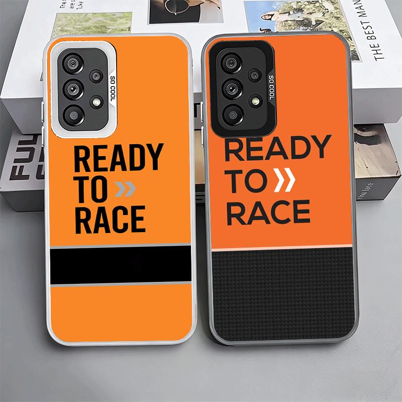 Ready To Race Shockproof Phone Case for Samsung A17 A16 A15 A14 A37 A57 A36 A56 A26 A35 A55 A25 A34 A54 A24 A13 A23 A33 A53 A07
