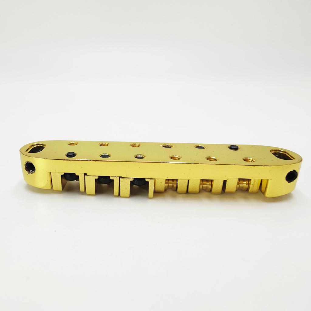 LP Ball-Bead Bridge SG Electric Guitar Bridge Roller Saddle Bridge String Plate Adjustable Nut and Bridge