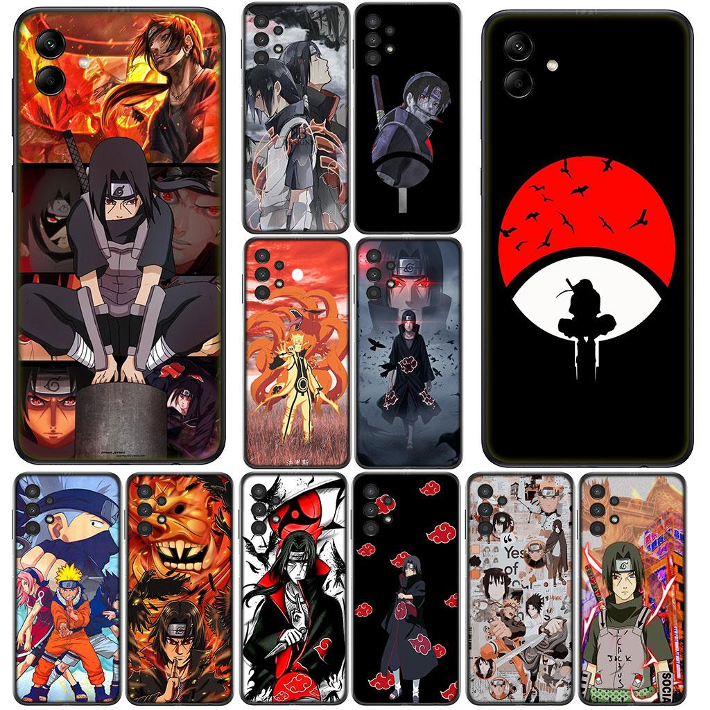 Itachi Uchiha Sasuke Narutos for Samsung Galaxy Note 20 Ultra 10 8 9 S10 Plus Lite S8 A70 A24 A25 S10E A21S A37 A57 A55 A7 Case