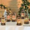 Luminous Hexagonal Rotating Snow Globe Lantern Music Box - Christmas Gift for Children