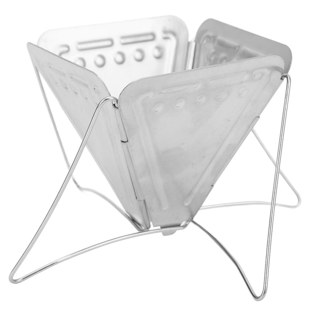 Folding Coffee Drip Rack Mini Portable 304 Stainless Steel Collapsible Coffee Drip Holder for Outdoor