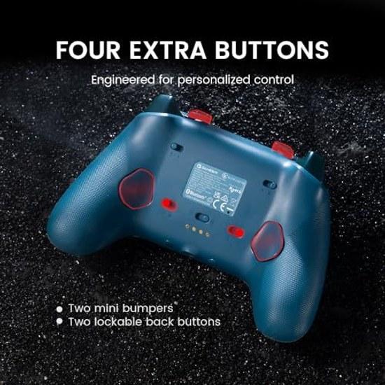 GameSir G7 Pro Wireless Game Controller Three Connection Modes (Bluetooth 2.4GHz Wired) 1000Hz Polling Rate Interchangeable Face Plates TMR Joysticks