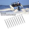 10Pcs Metal Portable Outboard Engine Cotter Pin Set for 9.9 13.5 F9.9 F13.5 MU 1 for MU 2