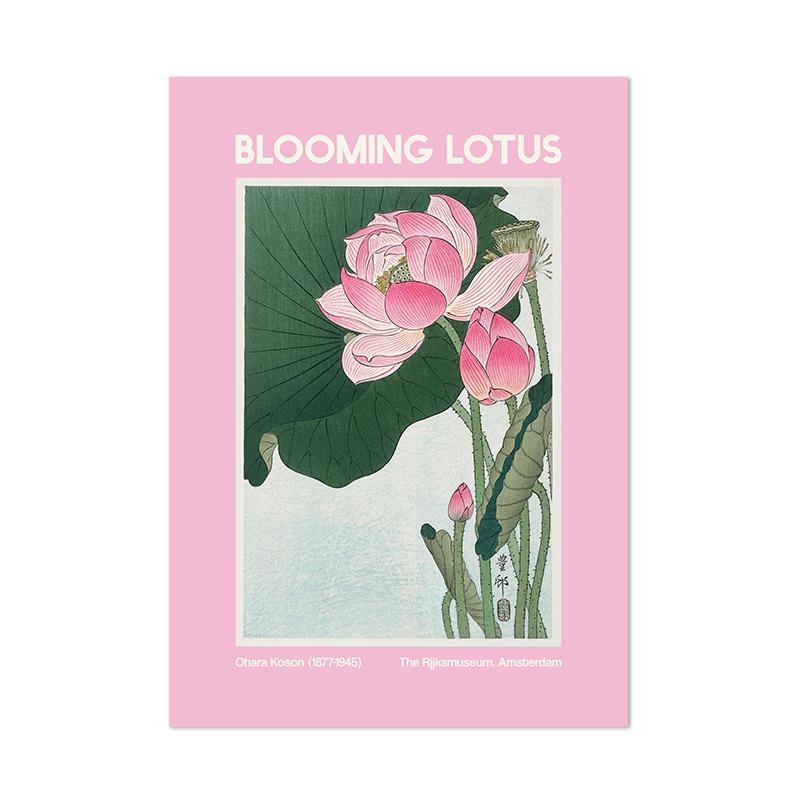 Japanese Oriental Mountain Canvas Print Landscape Monochrome Ink Watercolor Painting Zen Feng Shui Gift Wall Art Picture Decor