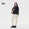 KOLON SPORT Women's Water-Repellent Softshell Cropped Pants