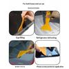 Car Window Tinting Tools Yellow Squeegee Glass Window Film Headlight Film Triangular Squeegee
