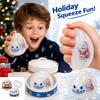 Bao Bun Toy with Steamer Basket, Christmas Snow Toy for Kids and Adults