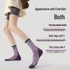Renaissance Women's Anti-slip Purple Sports Socks - Sweat-absorbing & Breathable for Running, Jump Rope