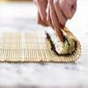 2 pieces wide mouth sushi roll mat 3030cm bamboo makisu board curtain kitchen supplies cooking tools utensils