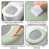 1 Stück Weiche Toilettensitzauflage für alle Jahreszeiten, Waschbar, Wasserdicht, Leicht zu reinigen, Universell passend, Badezimmer-Upgrade, Anti-Rutsch