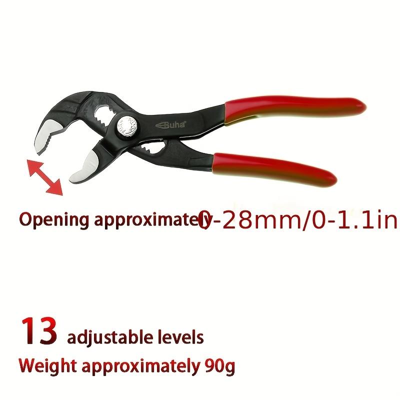1PC Small Space Mini Water Pump Pliers, Auto Repair Multi-functional Small Wrench, Nut Round Tube Universal Wrench 13 Gears Adjustable