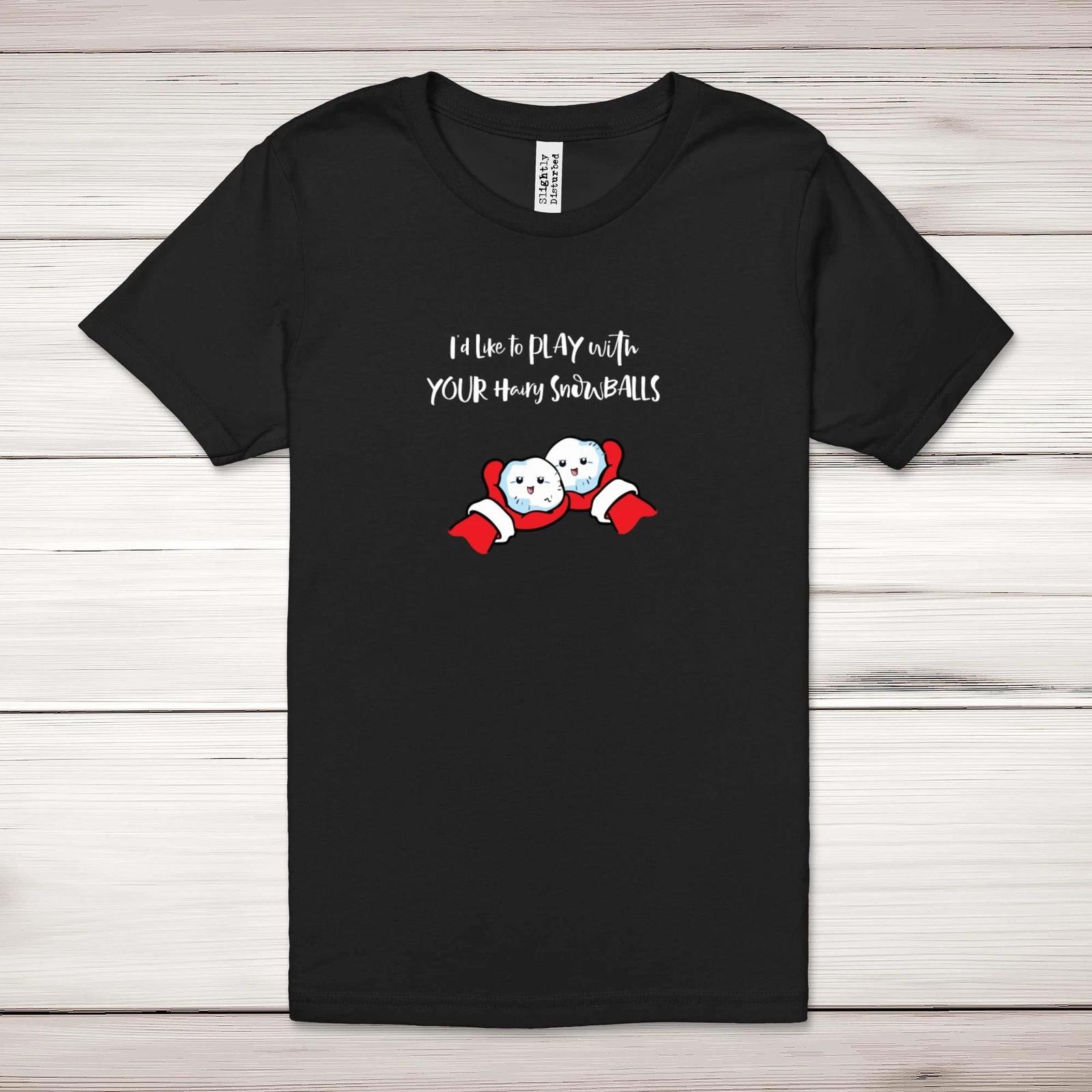 

Hairy Snowballs Adult T-Shirt L