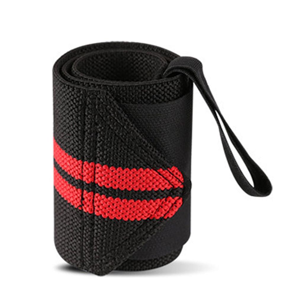 1PC Exercise Pressure Strap Elastic Wrist Wrist Pressure Weight Lifting Sports Wrist Bandage Wrap Wrist Guard against Sprain Men