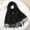 Marke Warmer Karomuster Kaschmir Poncho Schal Schal Luxuriöser Druck Dicke Pashmina Winterdecke Wickel Bufanda Lässiger Hijab Stolen Echarpe