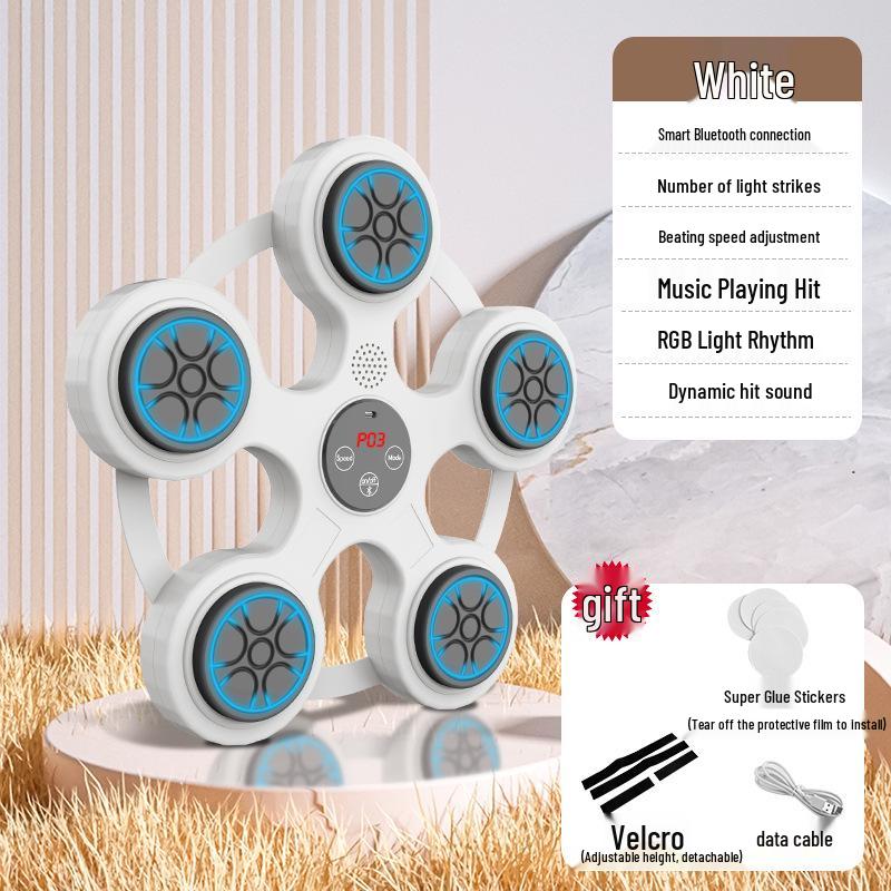 Bluetooth-Musikboxmaschine: Intelligentes Wandziel & Reaktionstrainer für Heimdekompression