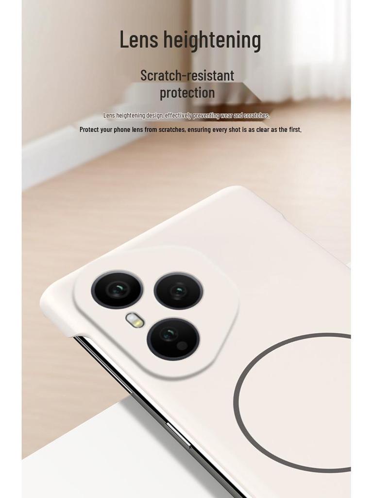 Husă Magnetică Ultra-Subțire Seria Huawei Honor 300/400 pentru Bărbați și Femei - Anti-Cădere, Design Fără Ramă