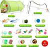 Cat Toy Cat Mouse FISH-BOMB Set Teaser, Tunnel, Ball, (Set E)