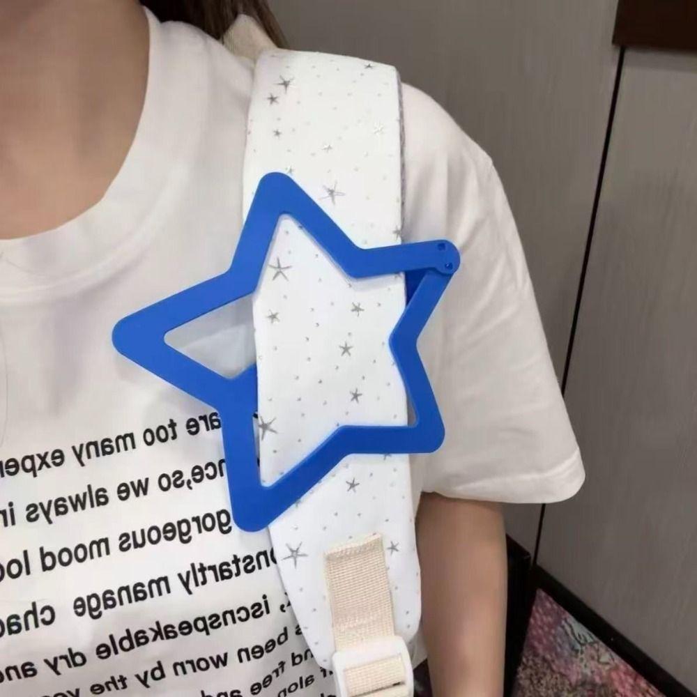INS Extra-large Star Hair Clip Creative Clothes BB Clip Openwork Star Hairpin Girl