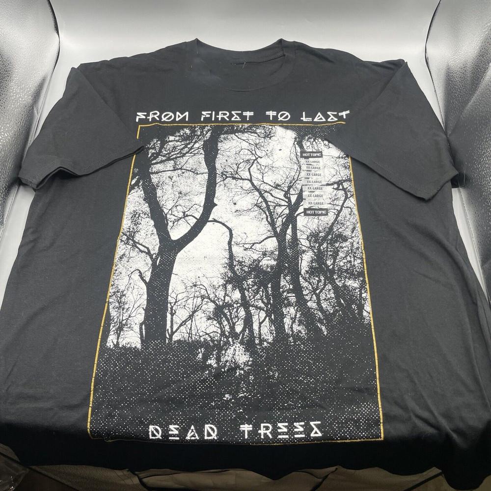 From First to Last Black Cotton Full Size Unisex S-5XL Unisex T-Shirt S