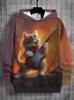 Halloween Men's Pattern Hoodie Pumpkin 3d Print Daily Classic Casual Pullover Vacation Outing Hoodie Long Sleeve Y2k Hooded